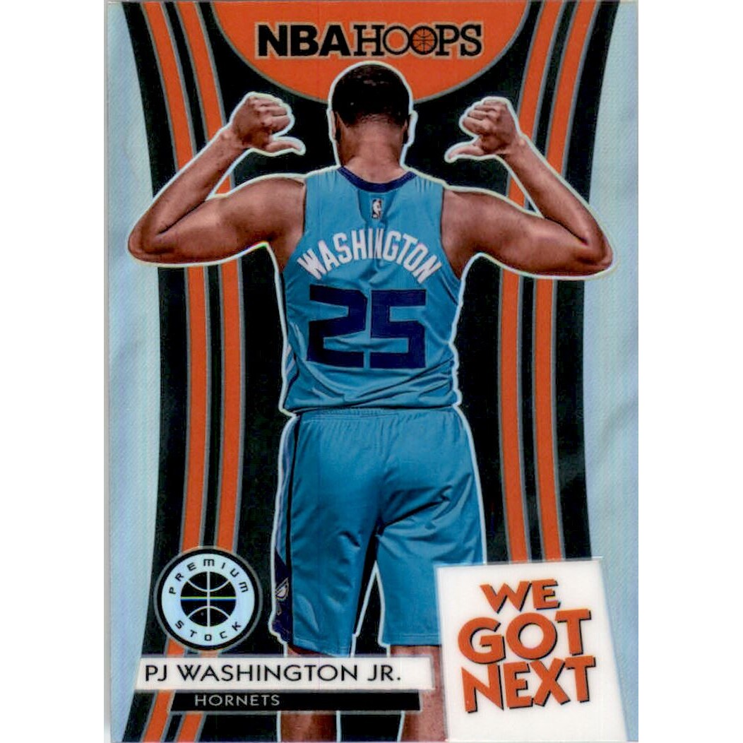 2019-20 Hoops Premium Stock We Got Next Holo #17 PJ Washington Jr.