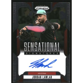 2025 Panini Prizm Sensational Signatures #77 Jordan Lawlar