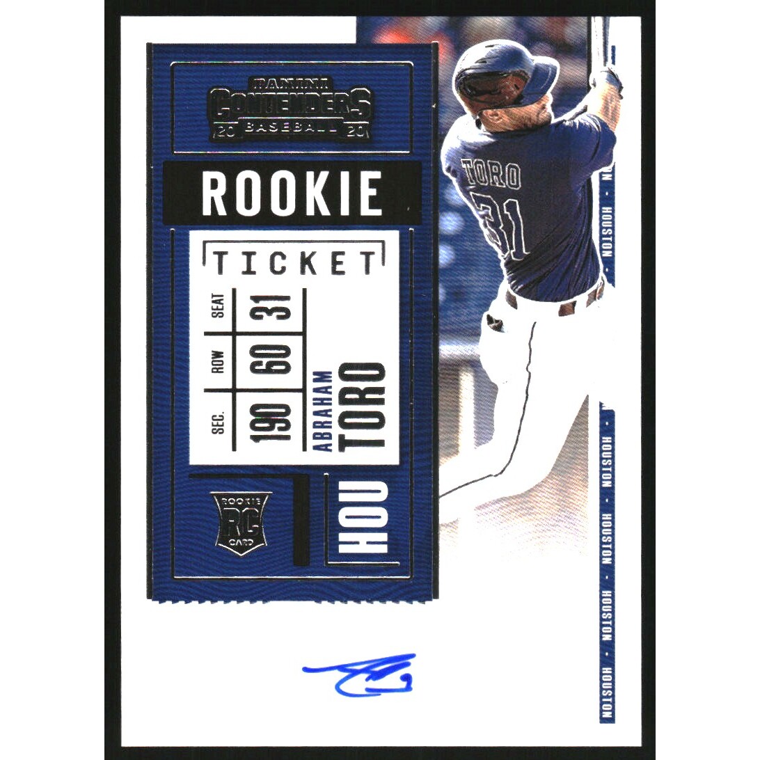 2020 Panini Contenders Variations #142 Abraham Toro AU. rookie card picture