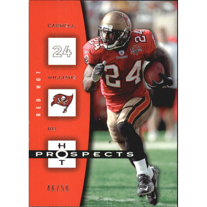 2006 Hot Prospects Red Hot #92 Cadillac Williams