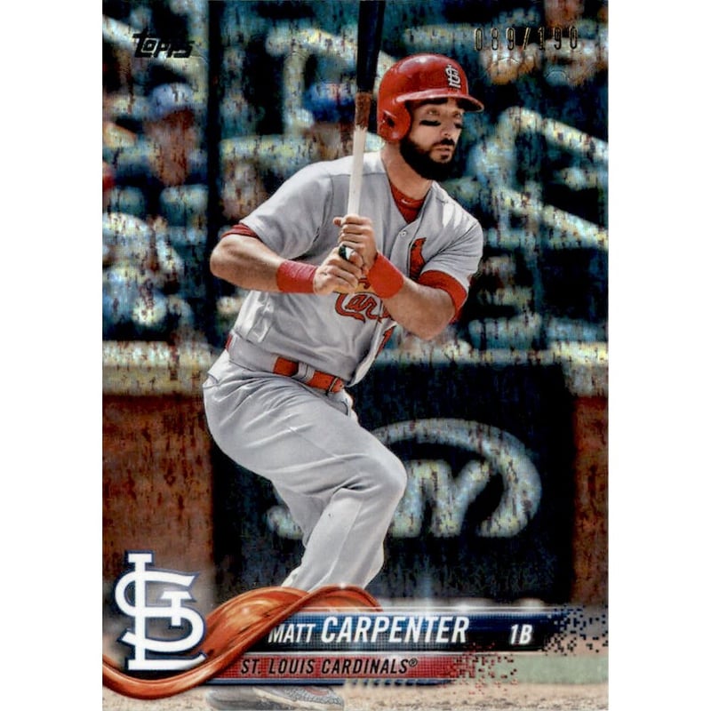 2018 Topps Factory Set Foilboard #652 Matt Carpenter
