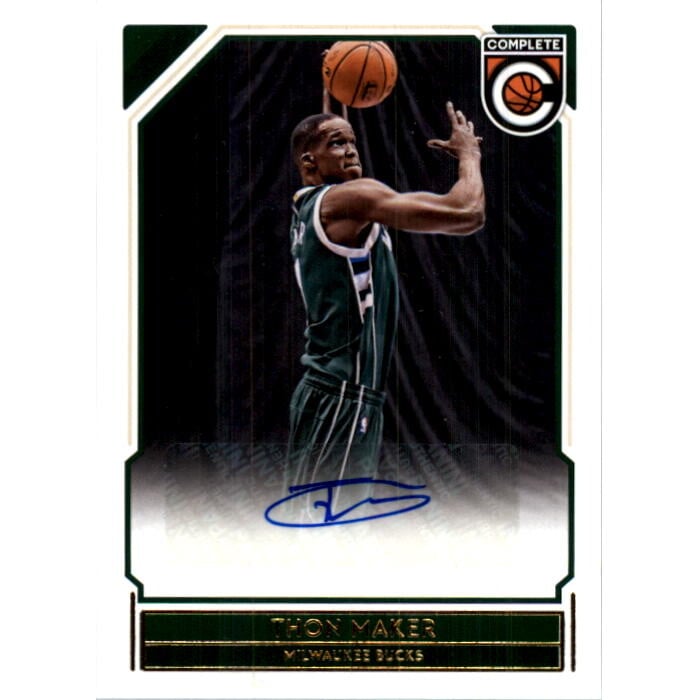 2016-17 Panini Complete Autographs #6 Thon Maker. rookie card picture