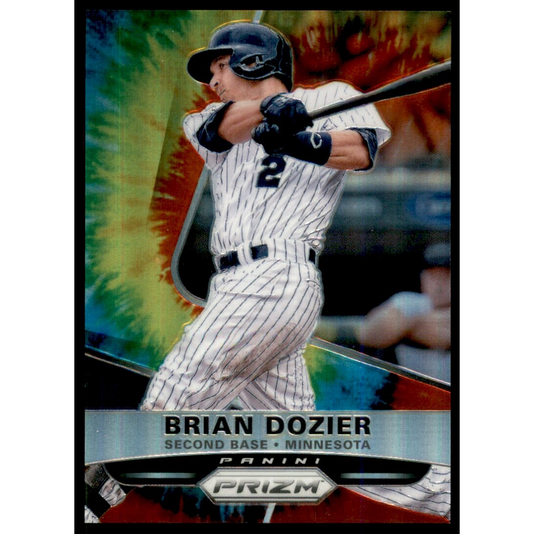 2015 Panini Prizm Prizms Tie Dyed #36 Brian Dozier