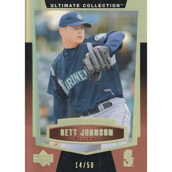 2003 Ultimate Collection Gold #94 Rett Johnson UR T1