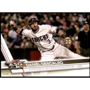 2017 Topps Update 5x7 #US251 Daniel Descalso