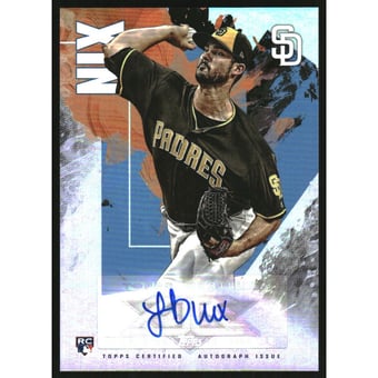 2019 Topps Fire Autographs #FAJN Jacob Nix