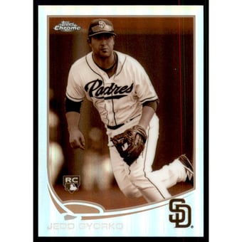 2013 Topps Chrome Sepia Refractors #178 Jedd Gyorko