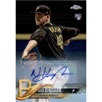2018 Topps Chrome Update Autograph Refractors #HMT14 Nick Kingham
