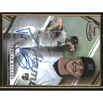 2021 Topps Gold Label Framed Autographs #FATR Trevor Rogers