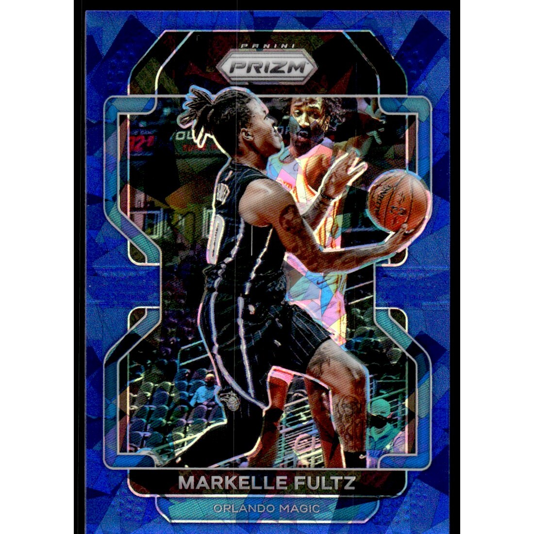 2021-22 Panini Prizm Prizms Blue Ice #163 Markelle Fultz
