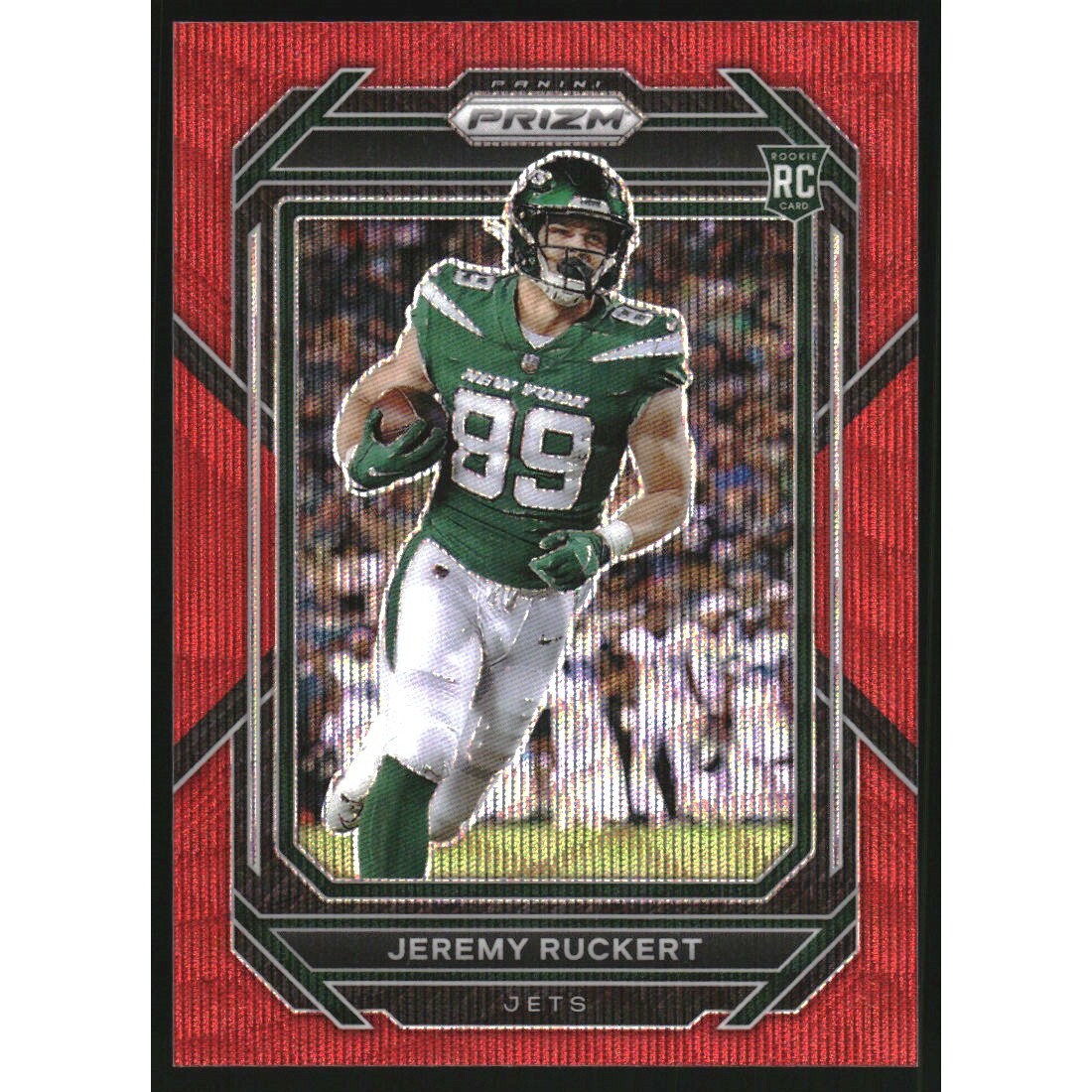 2022 Panini Prizm Prizms Red Wave #361 Jeremy Ruckert. rookie card picture