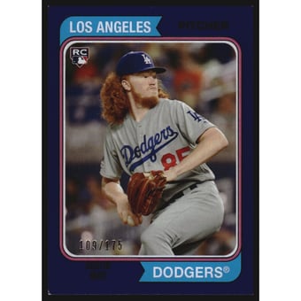 2020 Topps Archives Purple #141 Dustin May