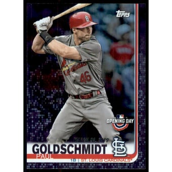2019 Topps Opening Day Purple Foil #94 Paul Goldschmidt
