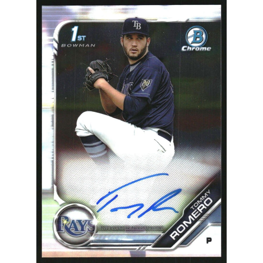 2019 Bowman Chrome Prospect Autographs #CPATR Tommy Romero