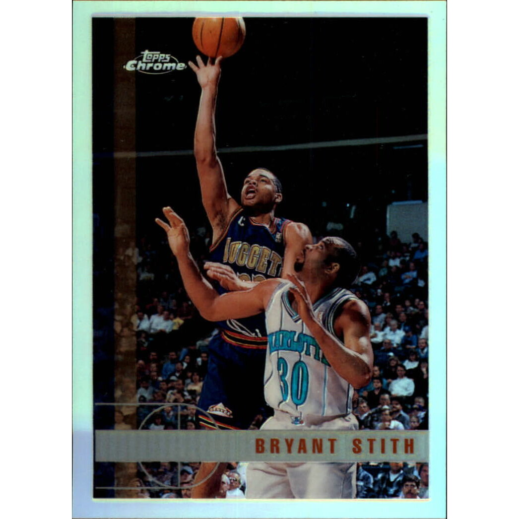 1997-98 Topps Chrome Refractors #50 Bryant Stith
