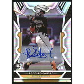 2022 Panini Chronicles Certified Autographs #31 Rodolfo Castro
