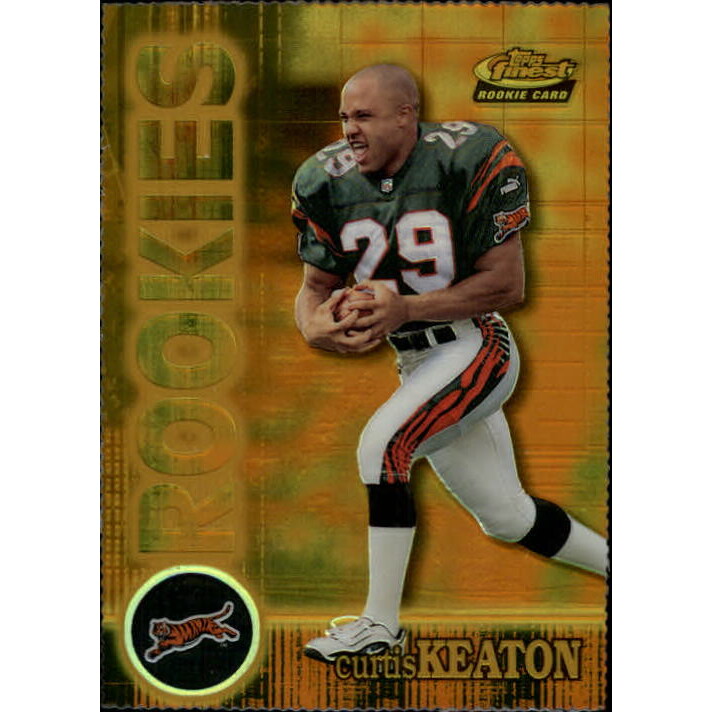 2000 Finest Gold/Refractors #137 Curtis Keaton