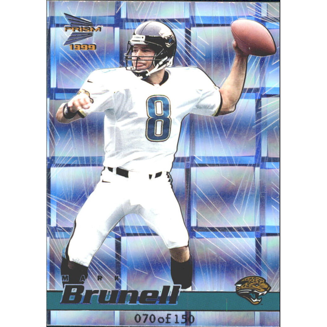 1999 Pacific Prisms Holographic Mirror #64 Mark Brunell