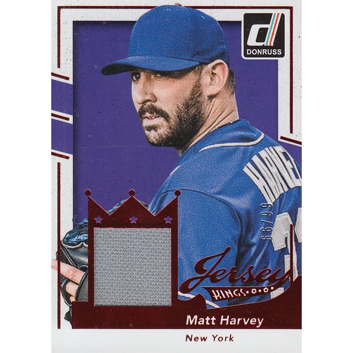 2016 Donruss Jersey Kings Red #JKMH Matt Harvey/99