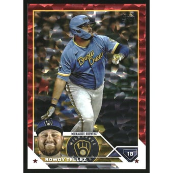 2023 Topps Red Foil #598 Rowdy Tellez