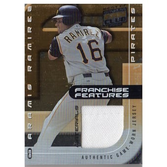 2002 Donruss Best of Fan Club Franchise Features Materials #FF6 Aramis Ramirez Jsy