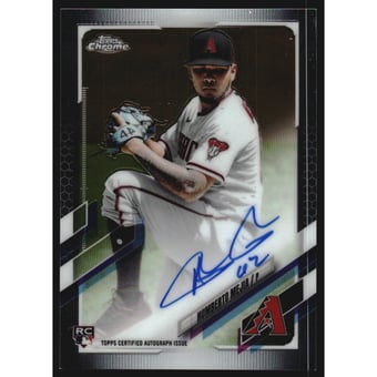 2021 Topps Chrome Rookie Autographs #RAHM Humberto Mejia