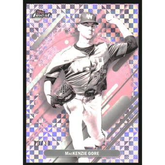 2025 Finest Pearl Checkerboard Refractors #237 MacKenzie Gore