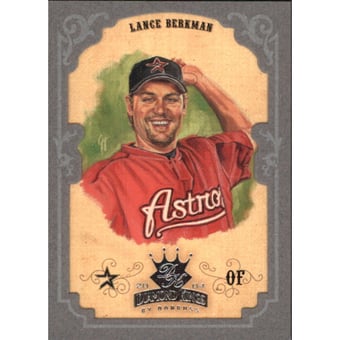 2004 Diamond Kings Framed Silver #45 Lance Berkman