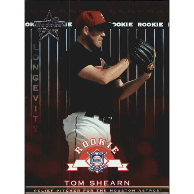 2002 Leaf Rookies and Stars Longevity #334 Tom Shearn RS