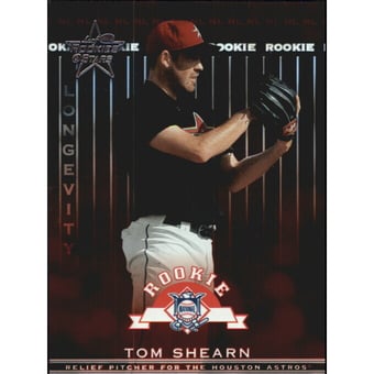2002 Leaf Rookies and Stars Longevity #334 Tom Shearn RS