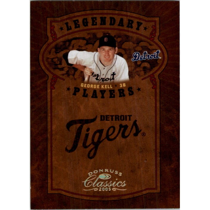 2005 Donruss Classics Legendary Players Gold #18 George Kell