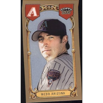 2003 Topps 205 Sovereign Exclusive Pose #320 Brandon Webb EP