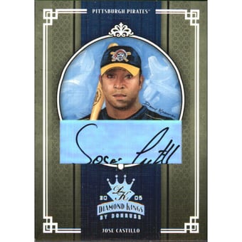 2005 Diamond Kings Signature Silver #181 Jose Castillo/100