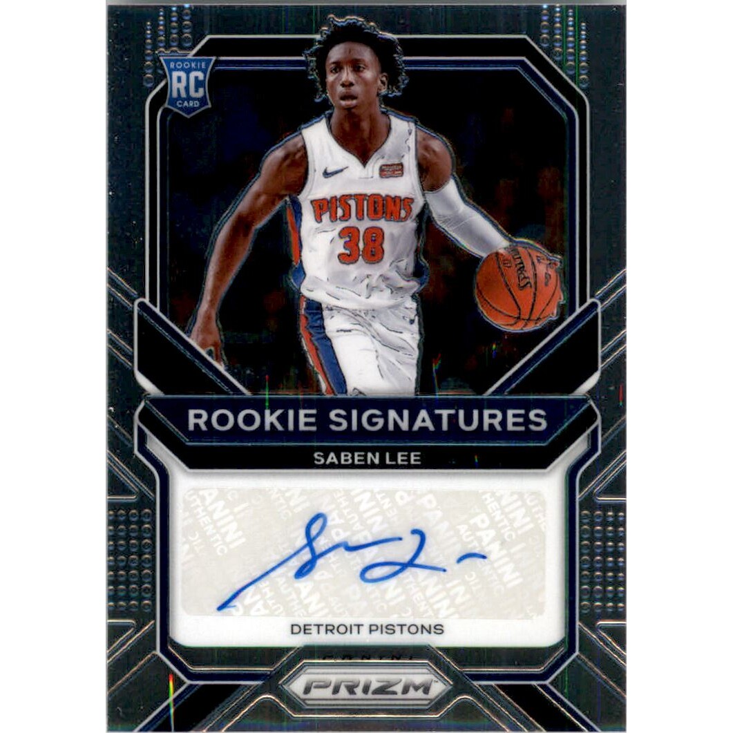 2020-21 Panini Prizm Rookie Signatures #1 Saben Lee