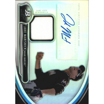 2013 Bowman Platinum Relic Autographs #JM Jake Marisnick