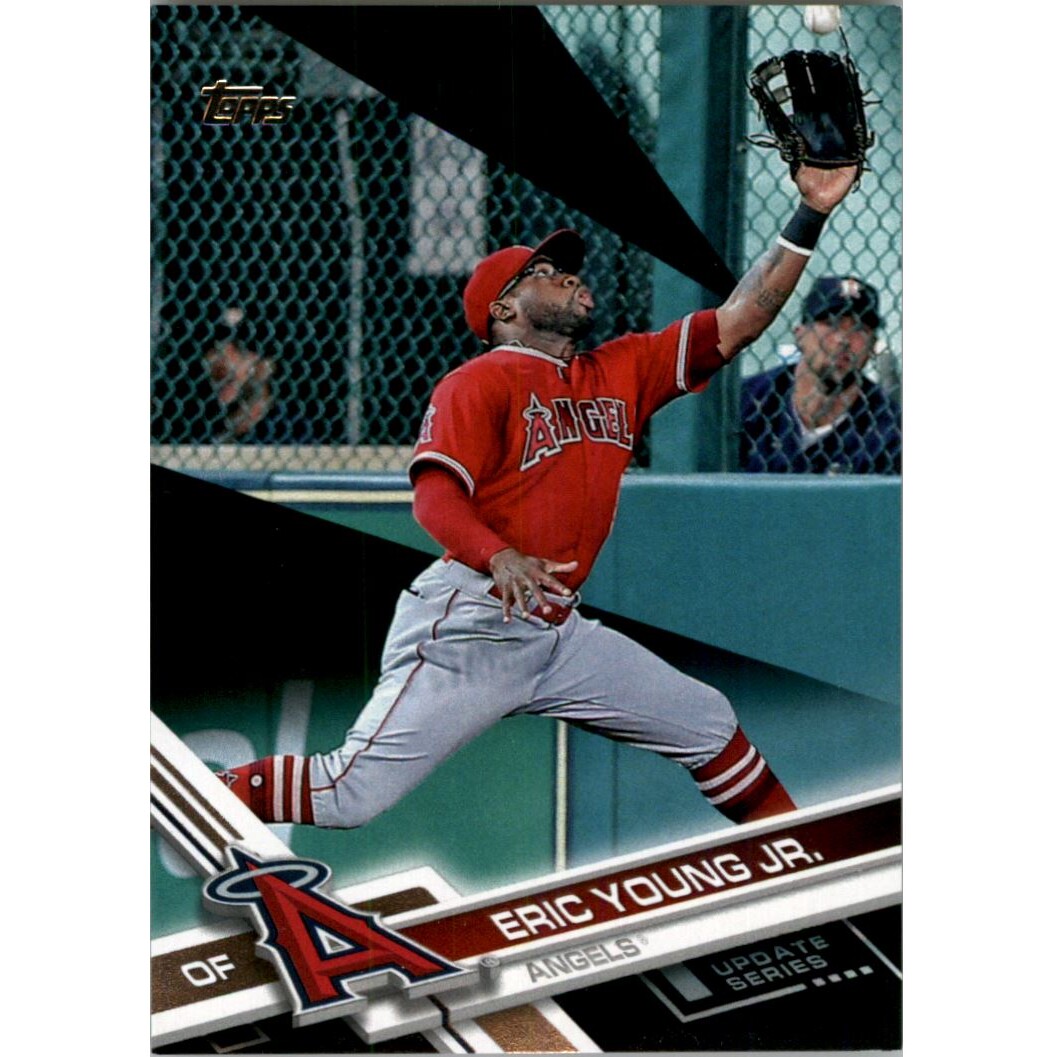 2017 Topps Update Black #US265 Eric Young Jr.. rookie card picture