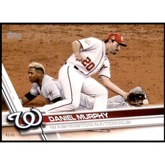 2017 Topps Update 5x7 #US121 Daniel Murphy