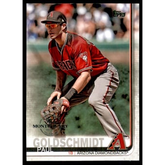 2019 Topps Factory Set 582 Montgomery #297 Paul Goldschmidt