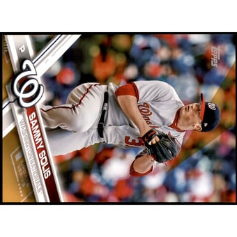 2017 Topps Update 5x7 Gold #US210 Sammy Solis