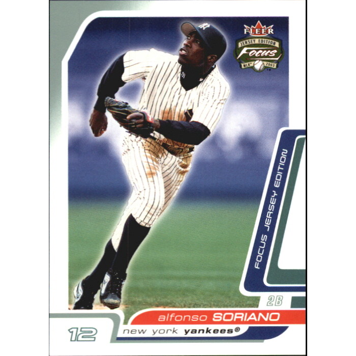 2003 Fleer Focus JE Century Parallel #20 Alfonso Soriano/112