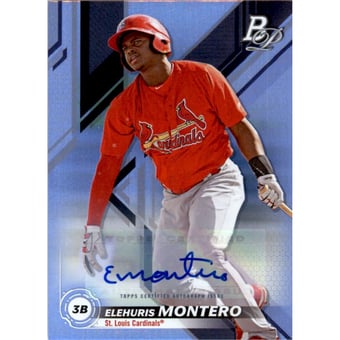 2019 Bowman Platinum Top Prospect Autographs #TOP22 Elehuris Montero