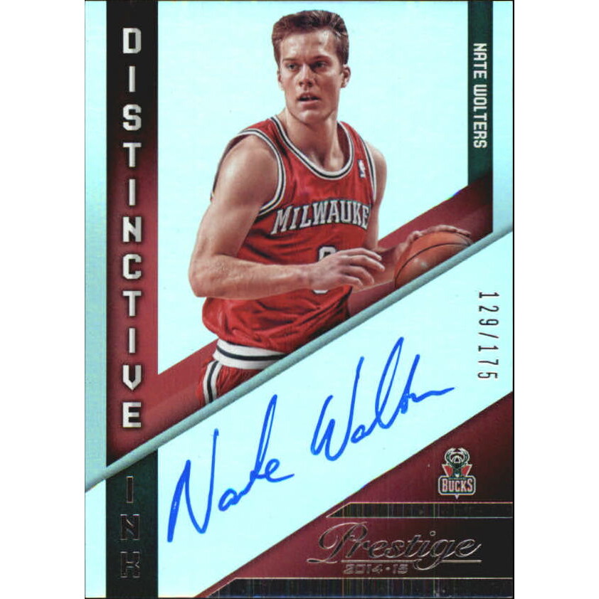2014-15 Prestige Premium Distinctive Ink #32 Nate Wolters/175 2014-15 Prestige Premium Distinctive Ink #32 Nate Wolters/175