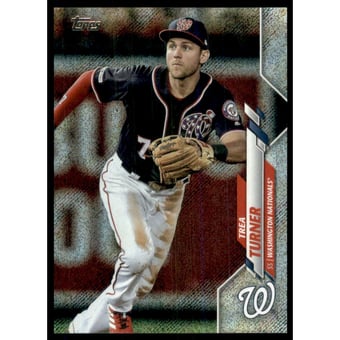 2020 Topps Factory Set Walmart Foilboard #214 Trea Turner