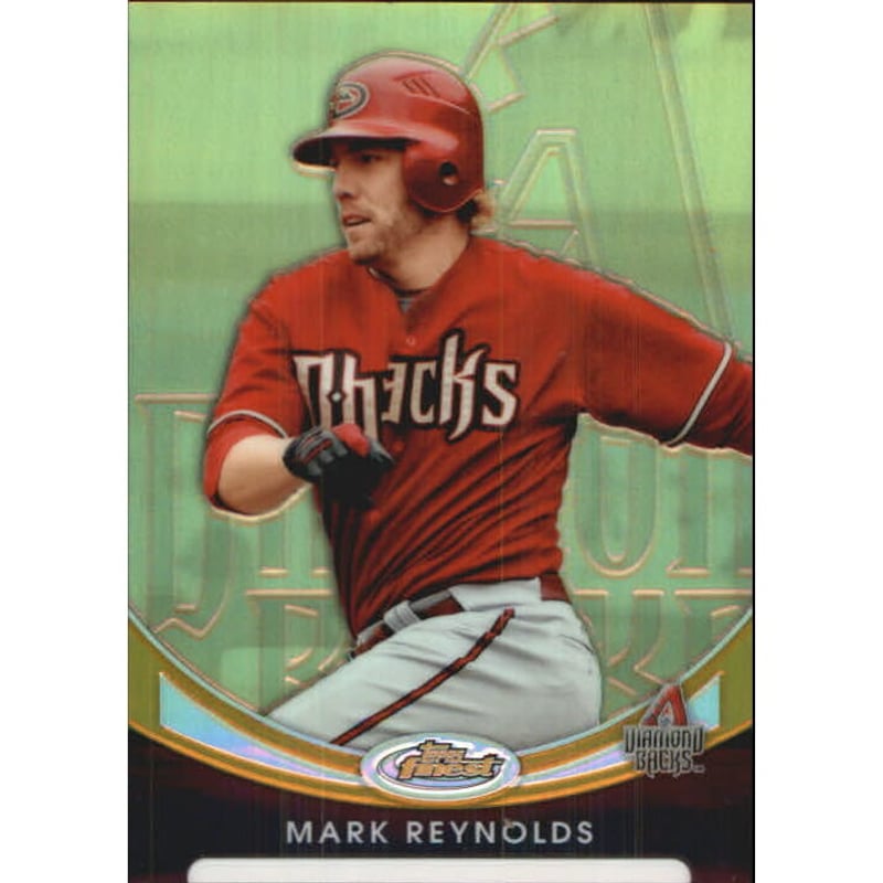 2010 Finest Refractors Gold #44 Mark Reynolds