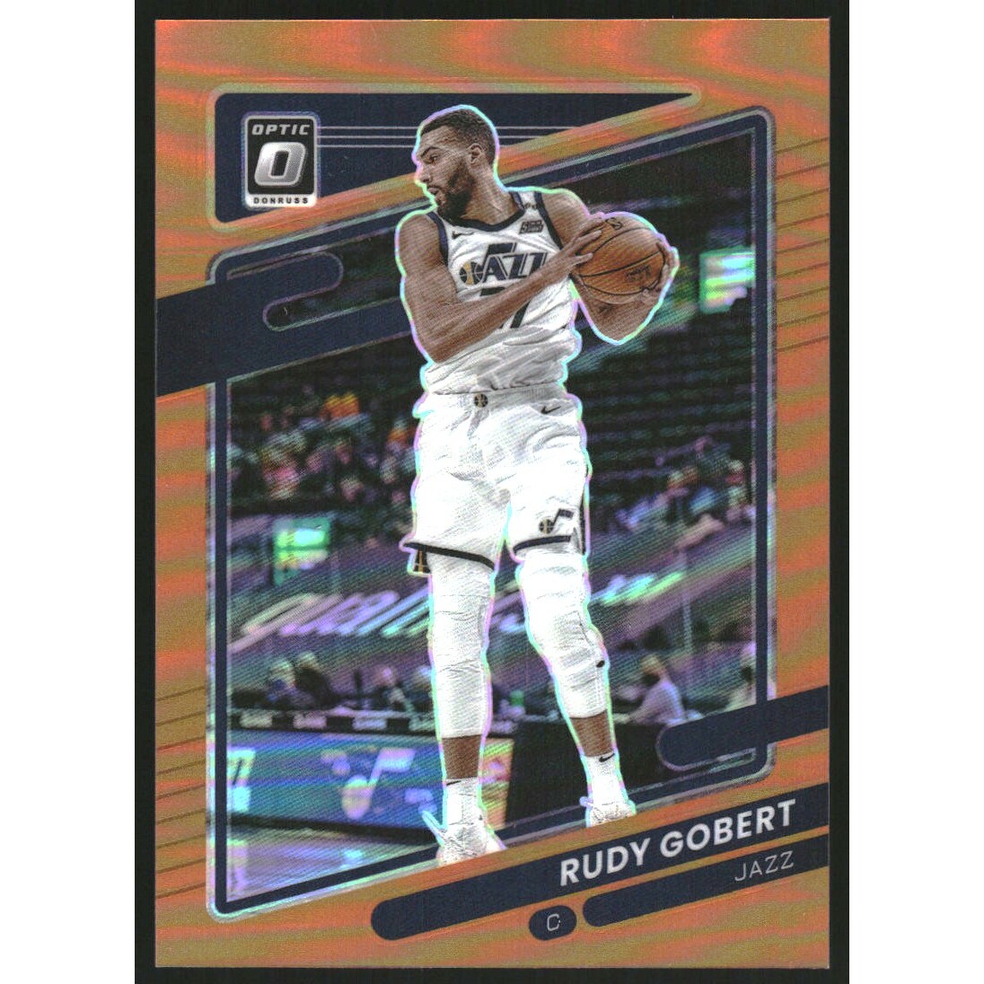 2021-22 Donruss Optic Orange #3 Rudy Gobert