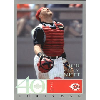 2003 Upper Deck 40-Man Rainbow #735 Kelly Stinnett