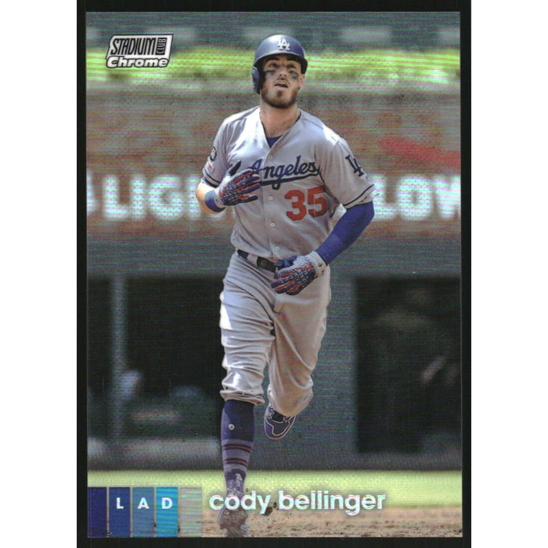 2020 Stadium Club Chrome Insert Refractors #130 Cody Bellinger