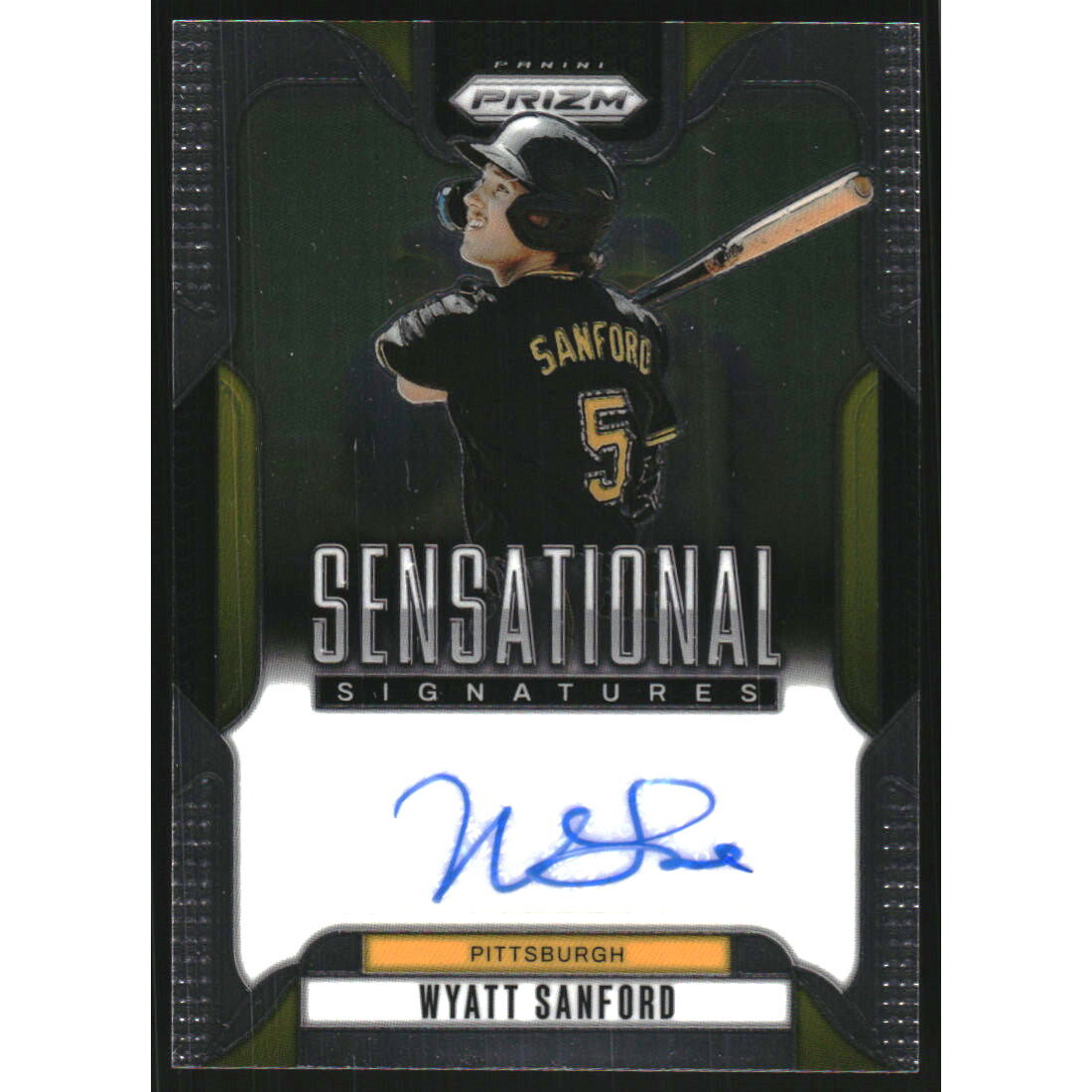 2025 Panini Prizm Sensational Signatures #40 Wyatt Sanford