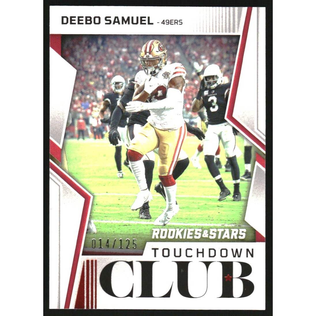 2022 Rookies and Stars Touchdown Club Orange #7 Deebo Samuel