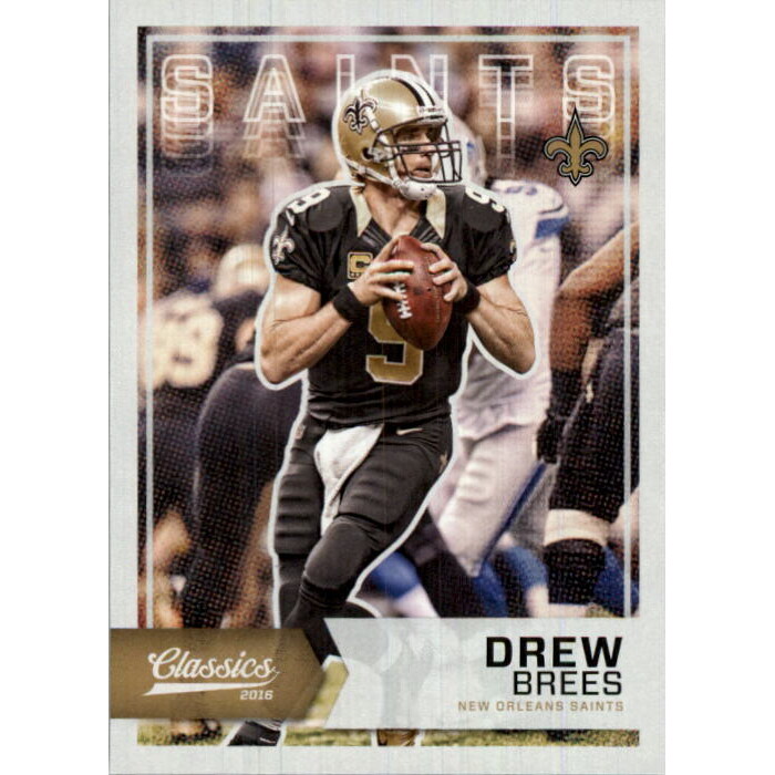 2016 Classics Red Back #97 Drew Brees